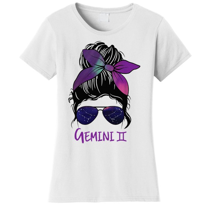 Gemini Girl Birthday Gemini Woman Zodiac Constellation Women's T-Shirt