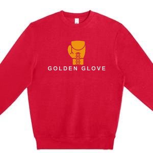 Golden Glove Boxing Motivation Premium Crewneck Sweatshirt