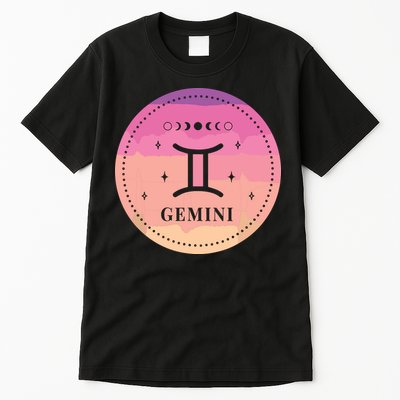 Girl Gemini Birthday Present Women Zodiac Sign Gemini Tall T-Shirt