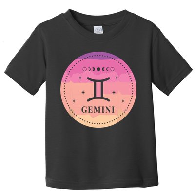 Girl Gemini Birthday Present Women Zodiac Sign Gemini Toddler T-Shirt