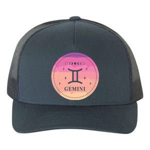 Girl Gemini Birthday Present Women Zodiac Sign Gemini Yupoong Adult 5-Panel Trucker Hat