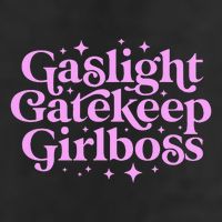 Gaslight GateKeep Boss Funny Meme Feminist Ironic Babe Adult Drive Performance Visor