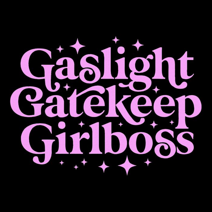 Gaslight GateKeep Boss Funny Meme Feminist Ironic Babe 16 in Basic Backpack