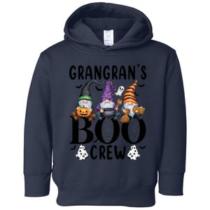 Gnome GrangranS Boo Crew Halloween Gift Toddler Hoodie