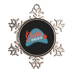 Gutter Gang Bowling League Team For Men Or Women Metallic Star Ornament