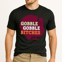 Gobble Gobble Bitches Thanksgiving Turkey Virginia Tech Hokies VT Cooling Performance Crew T-Shirt