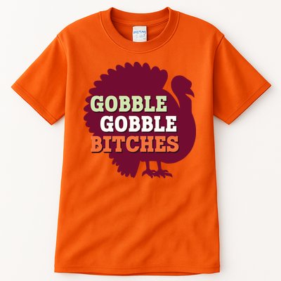 Gobble Gobble Bitches Thanksgiving Turkey Virginia Tech Hokies VT Tall T-Shirt