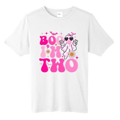 Groovy Ghost Boo IM Two Yr 2nd Birthday Halloween Tall Fusion ChromaSoft Performance T-Shirt