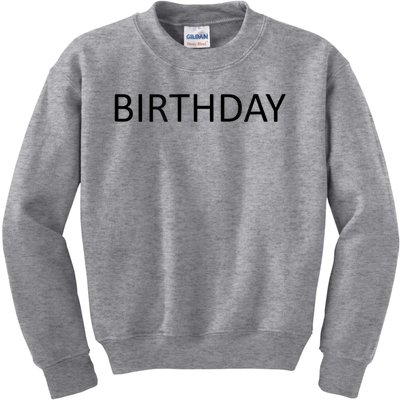 Ginny & Georgia BIRTHDAY Kids Sweatshirt