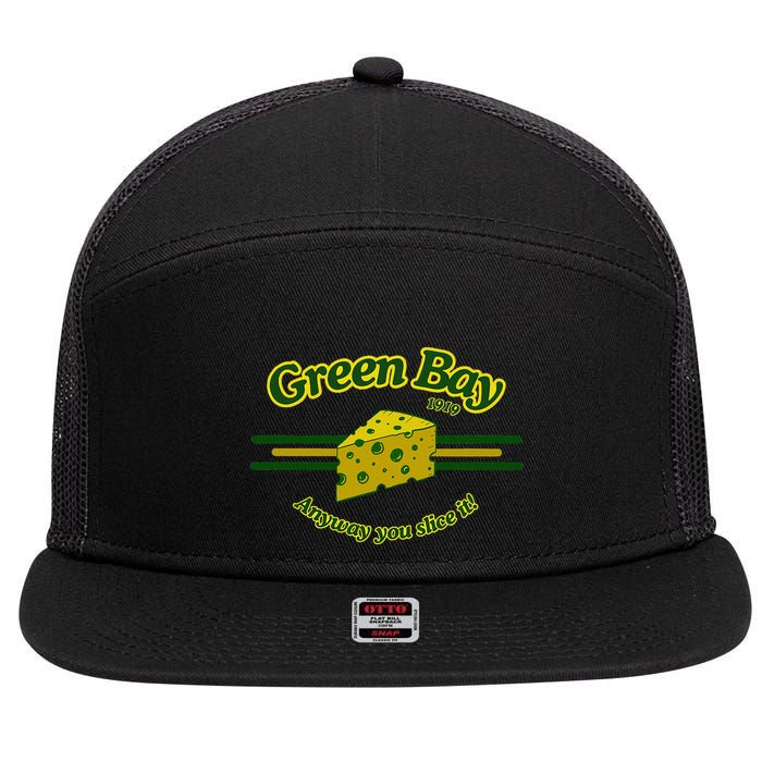 Gbbb 7 Panel Mesh Trucker Snapback Hat