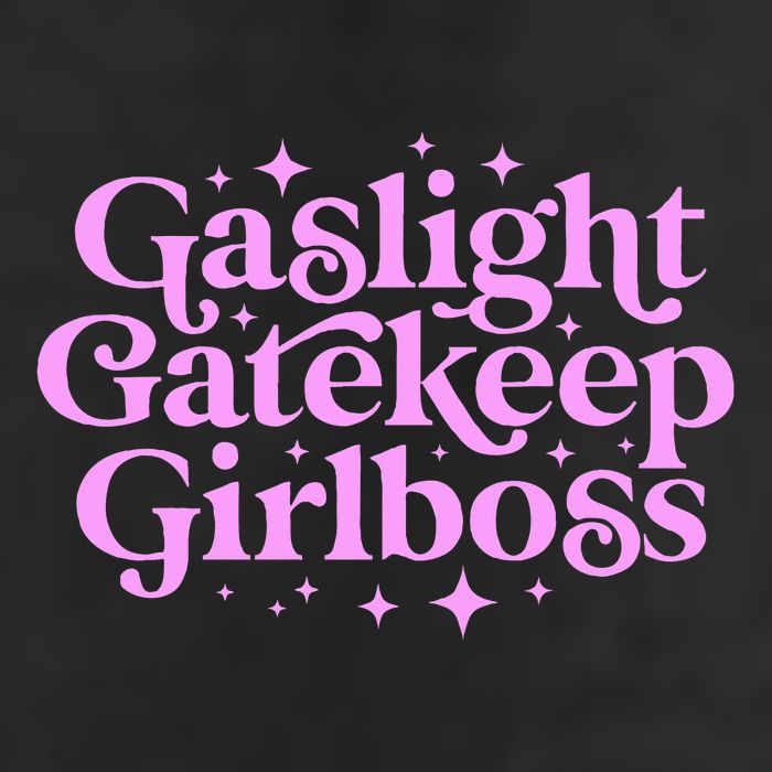 Gaslight Gatekeep Boss Funny Meme Feminist Ironic Babe Adult Drive Performance Visor