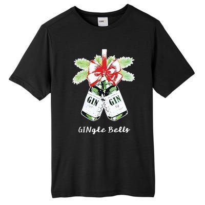 Gin Gingle Bells Christmas Tall Fusion ChromaSoft Performance T-Shirt