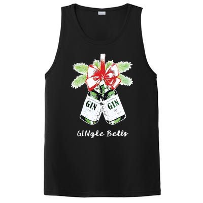 Gin Gingle Bells Christmas PosiCharge Competitor Tank