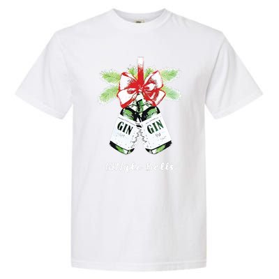 Gin Gingle Bells Christmas Garment-Dyed Heavyweight T-Shirt