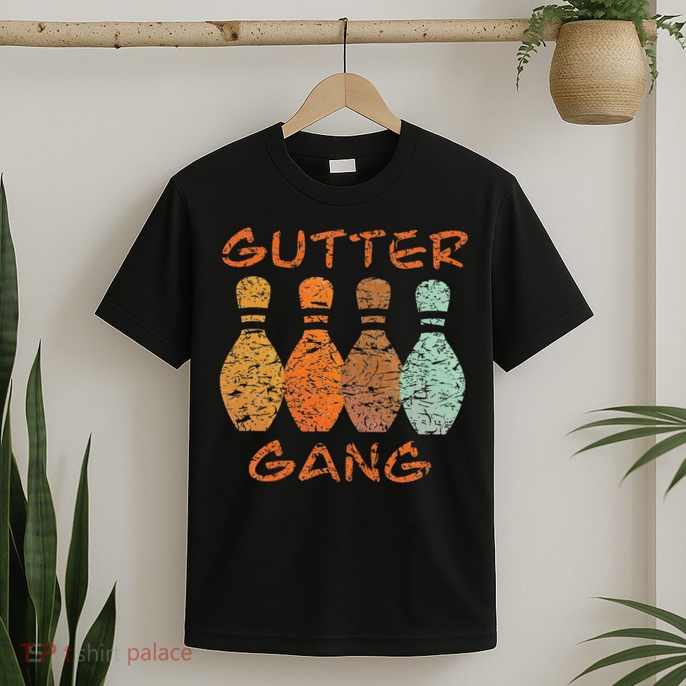 Gutter Gang Bowling Team Name T-Shirt