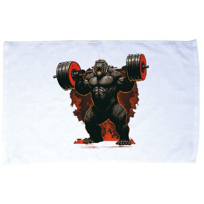 Gorilla Gym Beast Workout Weights Lifting Power Gift Microfiber Hand Towel