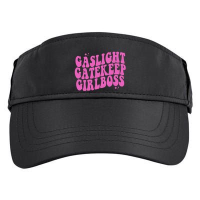 Gaslight Gatekeep Boss Gift Adult Drive Performance Visor