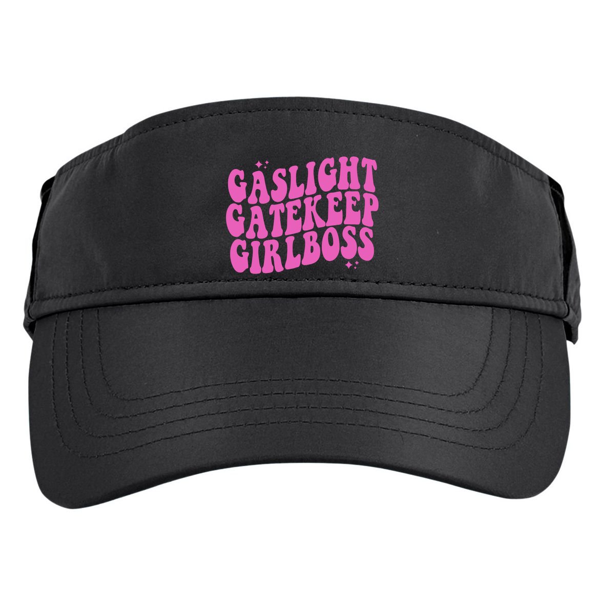 Gaslight Gatekeep Boss Gift Adult Drive Performance Visor