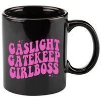 Gaslight Gatekeep Boss Gift 11oz C Handle Ceramic Mug