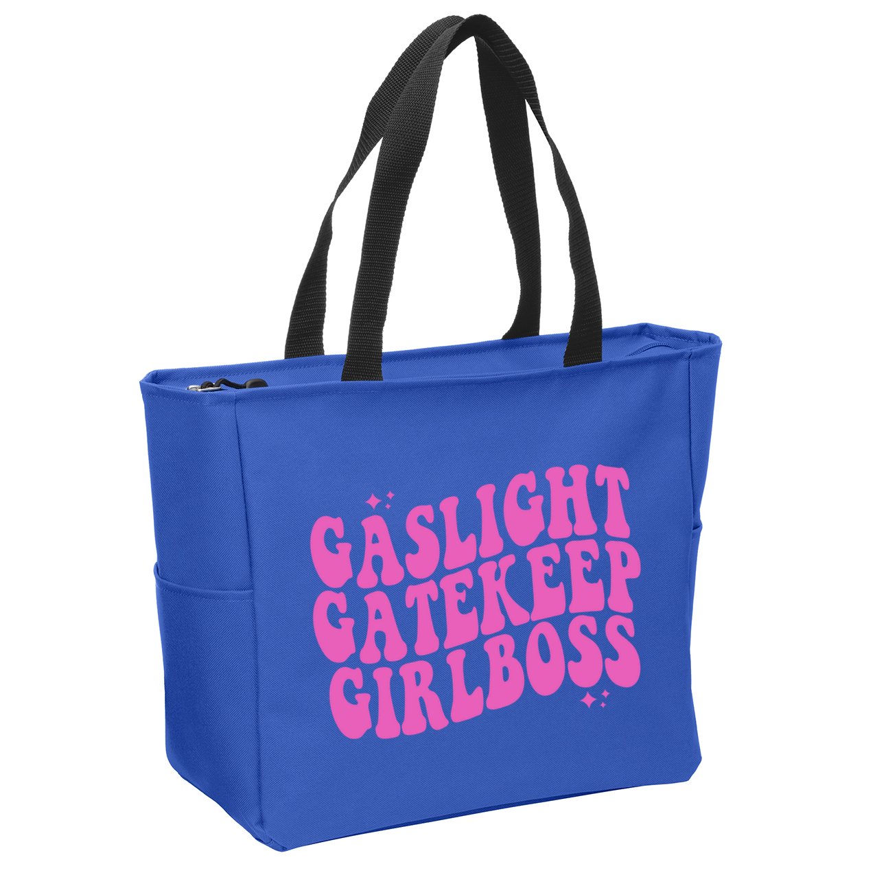 Gaslight Gatekeep Boss Gift Zip Tote Bag