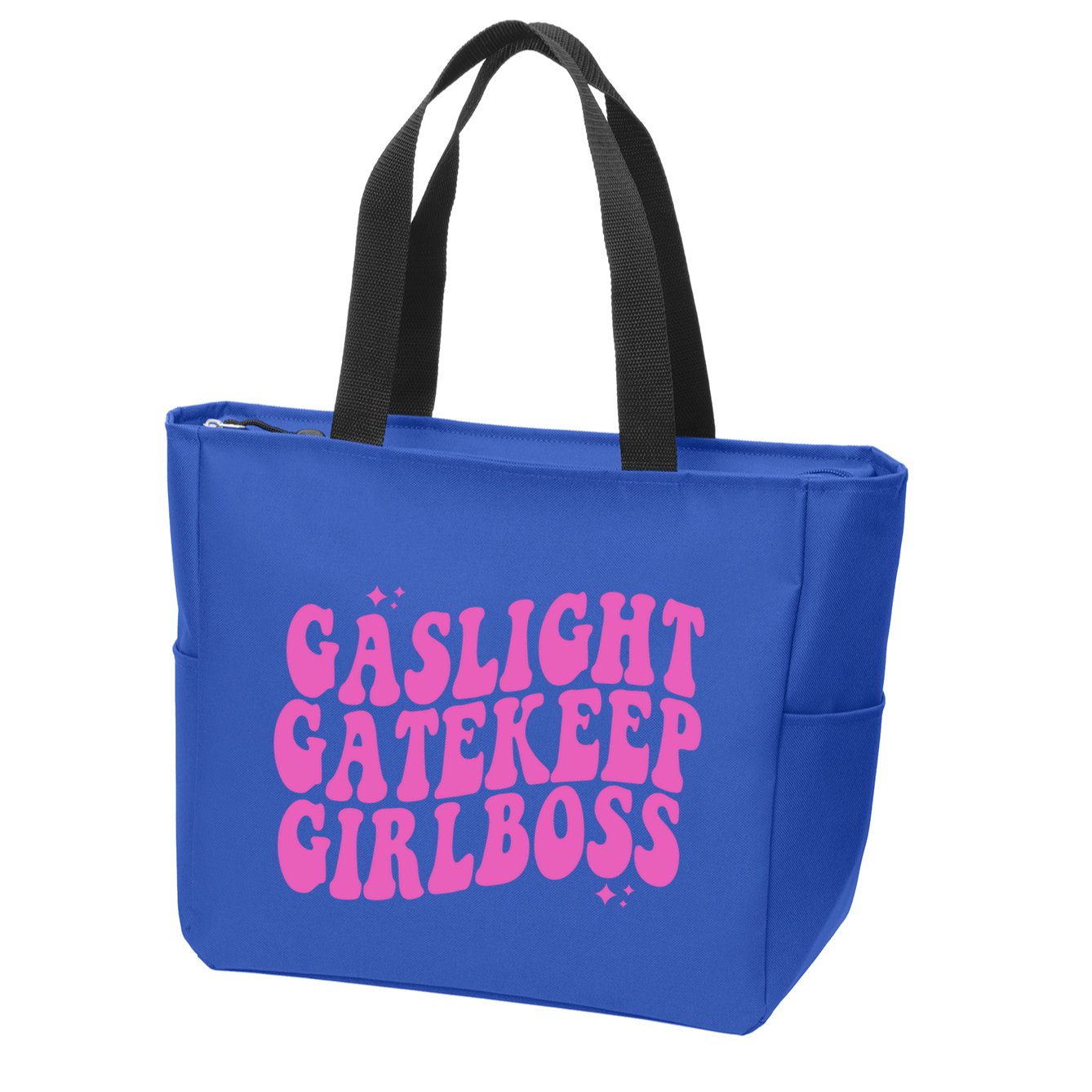 Gaslight Gatekeep Boss Gift Zip Tote Bag