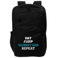 Glorify God. Christian Impact Tech Backpack