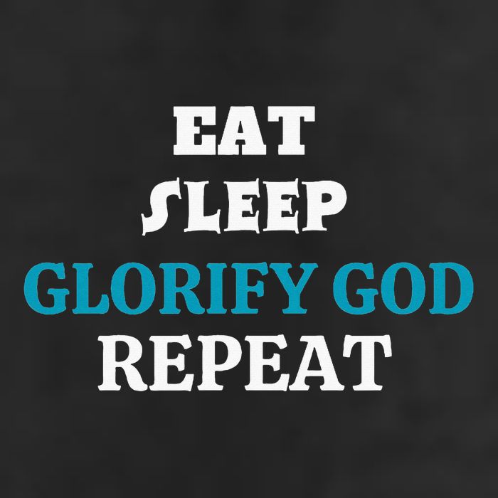 Glorify God. Christian 11oz C Handle Ceramic Mug