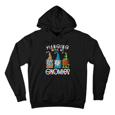 Garden Gnome Christmas Hanging With My Gnomies Hoodie