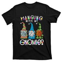 Garden Gnome Christmas Hanging With My Gnomies T-Shirt