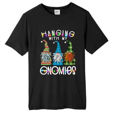 Garden Gnome Christmas Hanging With My Gnomies Tall Fusion ChromaSoft Performance T-Shirt