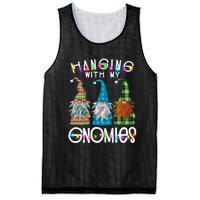 Garden Gnome Christmas Hanging With My Gnomies Mesh Reversible Basketball Jersey Tank