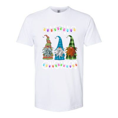 Garden Gnome Christmas Hanging With My Gnomies Softstyle CVC T-Shirt