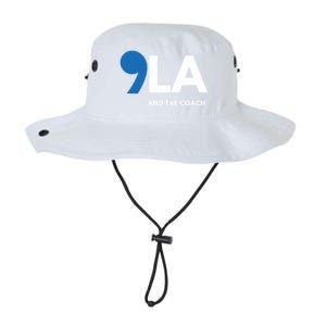 Great Gift Comma La Kamala Harris Tim Walz Coach 2024 La Comma Gift Legacy Cool Fit Booney Bucket Hat