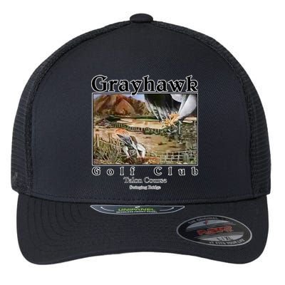 Grayhawk Golf Club Talon Course Swinging Bridge Flexfit Unipanel Trucker Cap