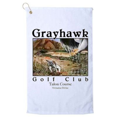 Grayhawk Golf Club Talon Course Swinging Bridge Platinum Collection Golf Towel