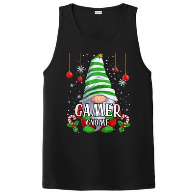 Gamer Gnome Christmas Pajamas Matching Family Group PosiCharge Competitor Tank