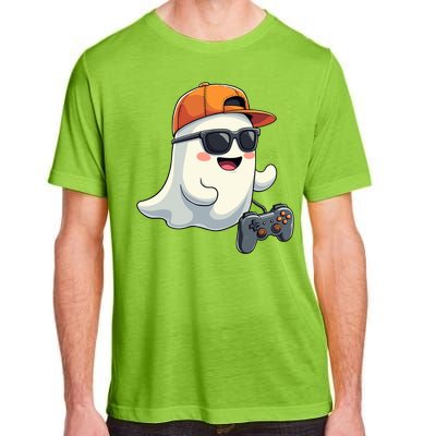 Gamer Ghost Cool Halloween Costume Video Game Lover Gaming Gift Adult ChromaSoft Performance T-Shirt