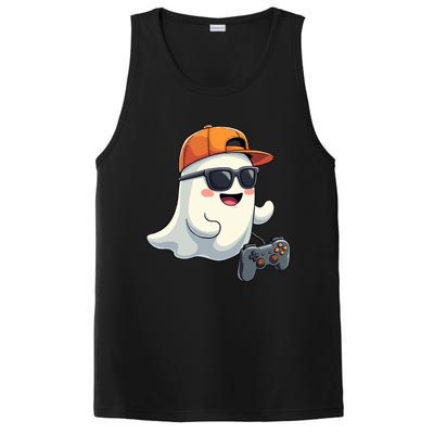 Gamer Ghost Cool Halloween Costume Video Game Lover Gaming Gift PosiCharge Competitor Tank