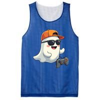 Gamer Ghost Cool Halloween Costume Video Game Lover Gaming Gift Mesh Reversible Basketball Jersey Tank