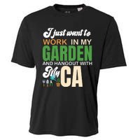 Gardening Graphic Cat Lover Gardener Garden Pet Gifts Plants Cooling Performance Crew T-Shirt