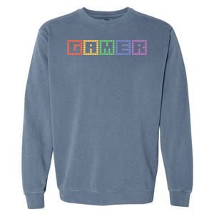 Gamer Gaming Cool Video Games Gift Garment-Dyed Sweatshirt