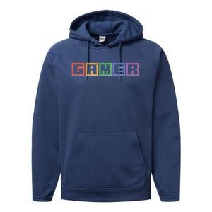 Gamer Gaming Cool Video Games Gift Performance Fleece Hoodie