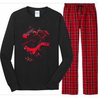 Graphic Guitar Cool Rock Music Musicians Gift Long Sleeve Pajama Set