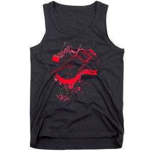 Graphic Guitar Cool Rock Music Musicians Gift Tank Top