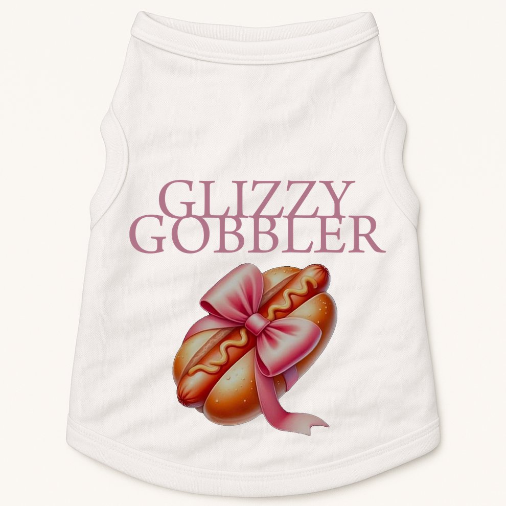 Glizzy Gobbler Coquette Doggie Tank