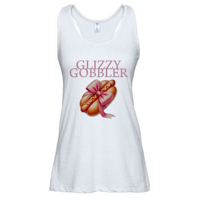 Glizzy Gobbler Coquette Ladies Essential Flowy Tank