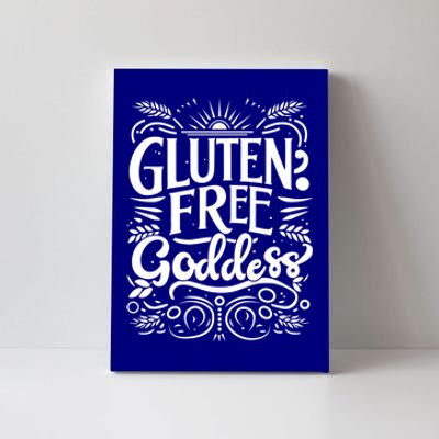 Glutenfree Goddess Celiac Awareness And Healthy Living Funny Gift Canvas