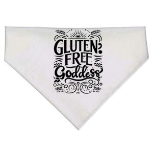 Glutenfree Goddess Celiac Awareness And Healthy Living Funny Gift USA-Made Doggie Bandana