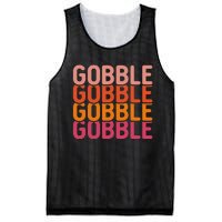 Gobble Gobble Cute Thanksgiving Vintage Mesh Reversible Basketball Jersey Tank