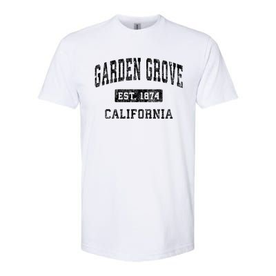 Garden Grove California Ca Vintage Established Softstyle® CVC T-Shirt